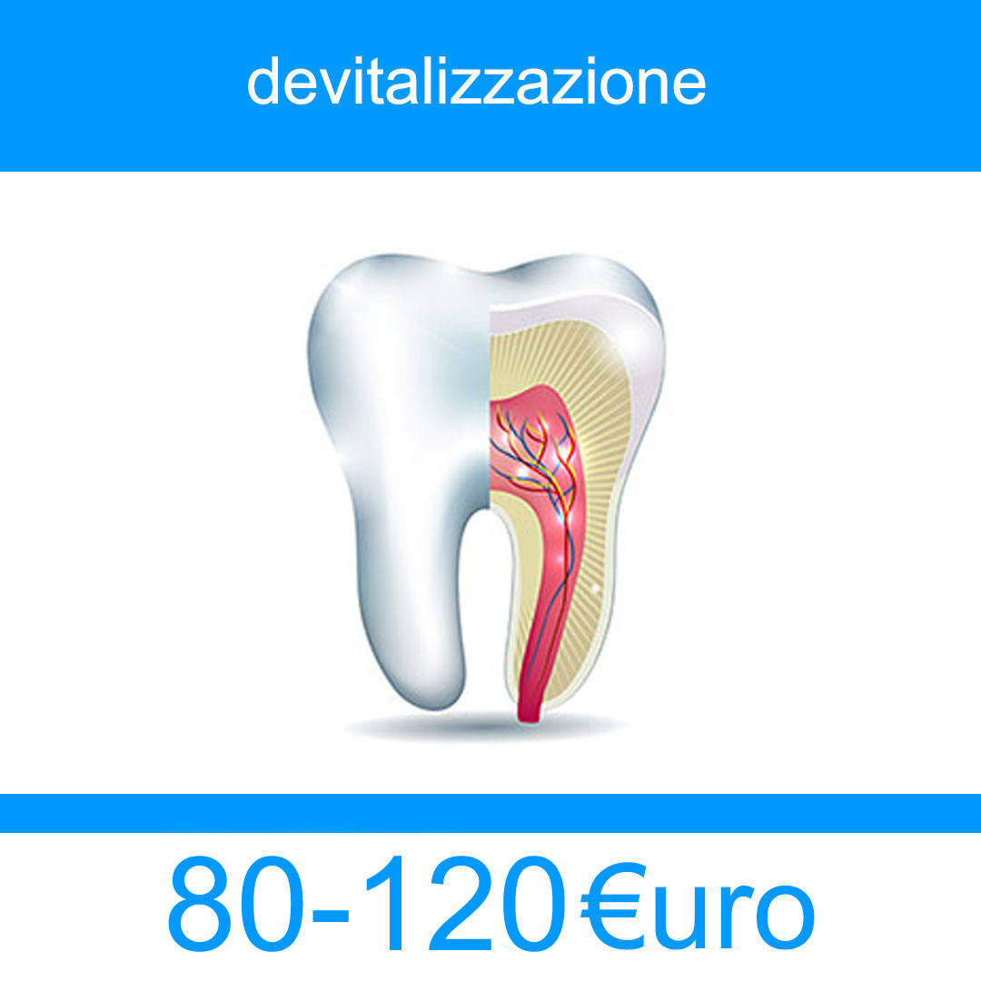 devitalizzazione dentaria, cura canalare, cura endodontica