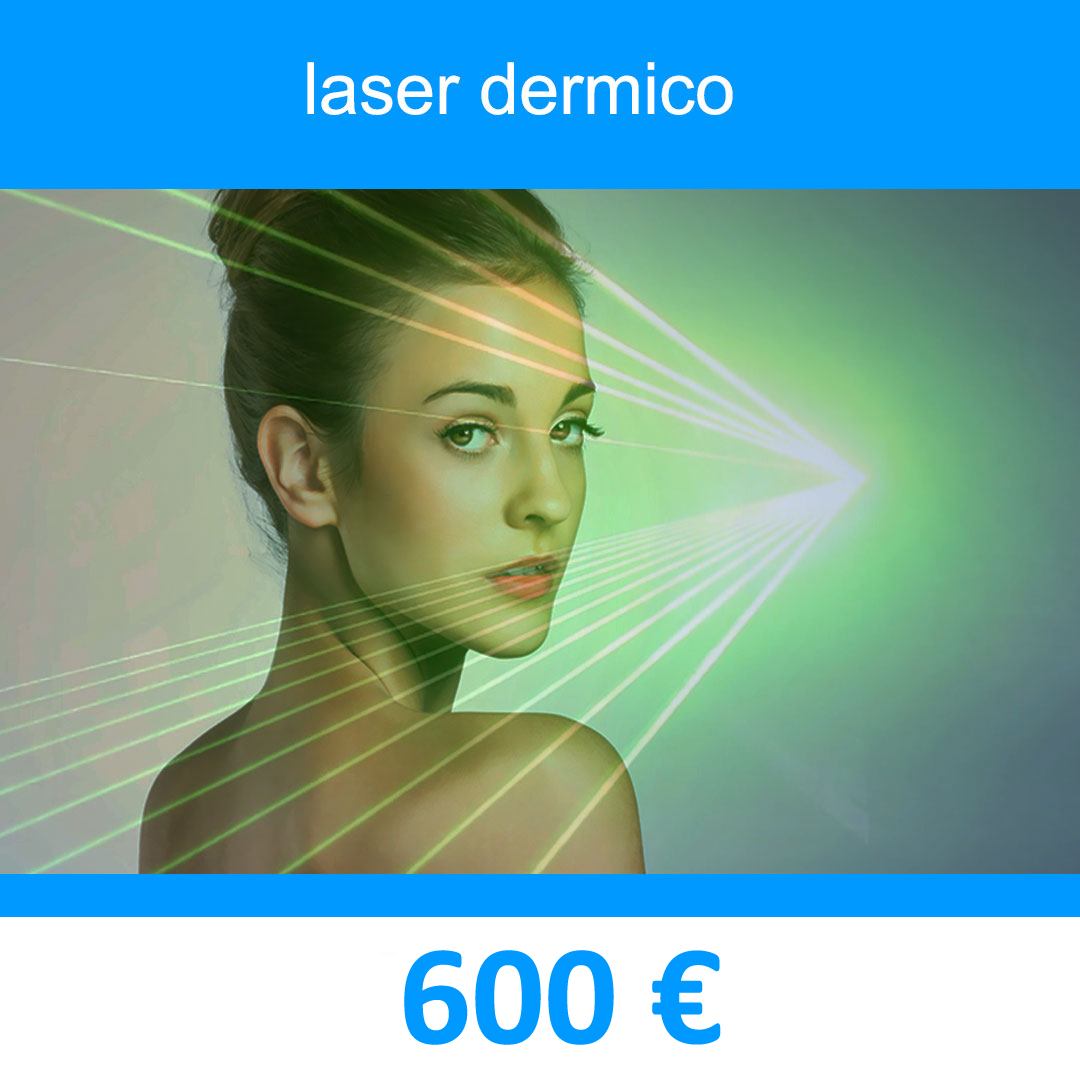 laser dermico per trattamenti pelle